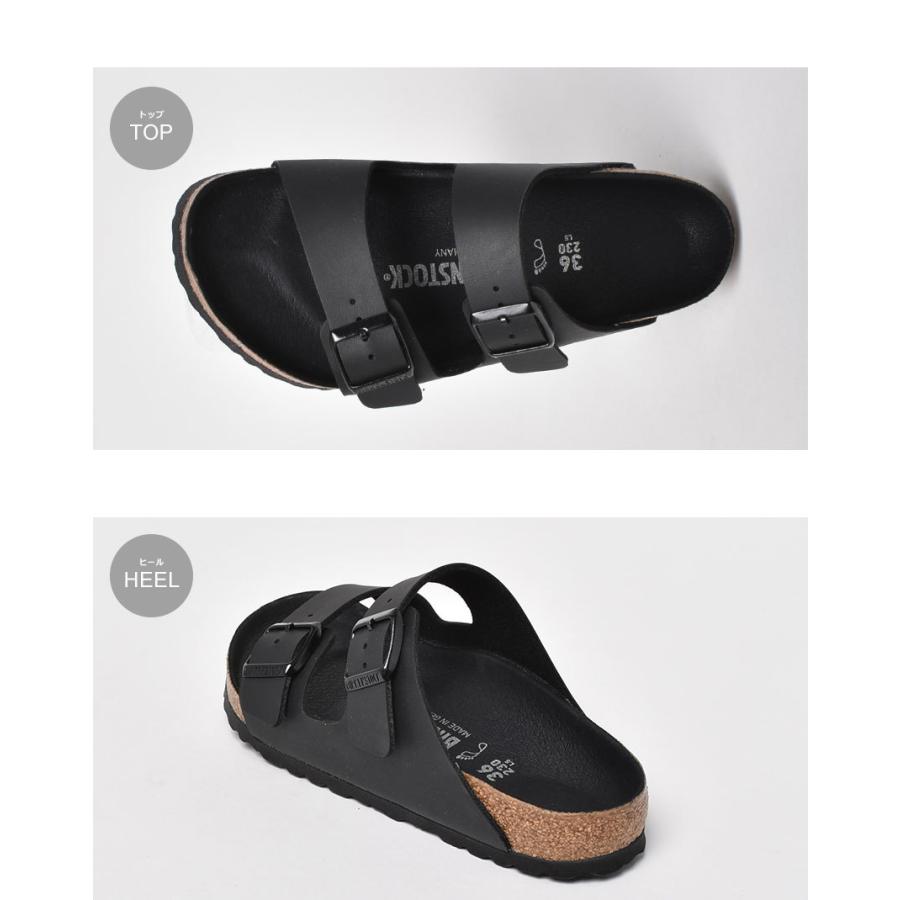 送料無料 ビルケンシュトック サンダル メンズ レディース アリゾナ BIRKENSTOCK 1019098 ブラック 黒 コンフォートサンダル つっかけ 父の日｜z-craft｜03