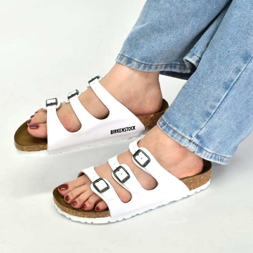 BIRKENSTOCK ホワイト フロリダ フレッシュ 36 Florida Birko
