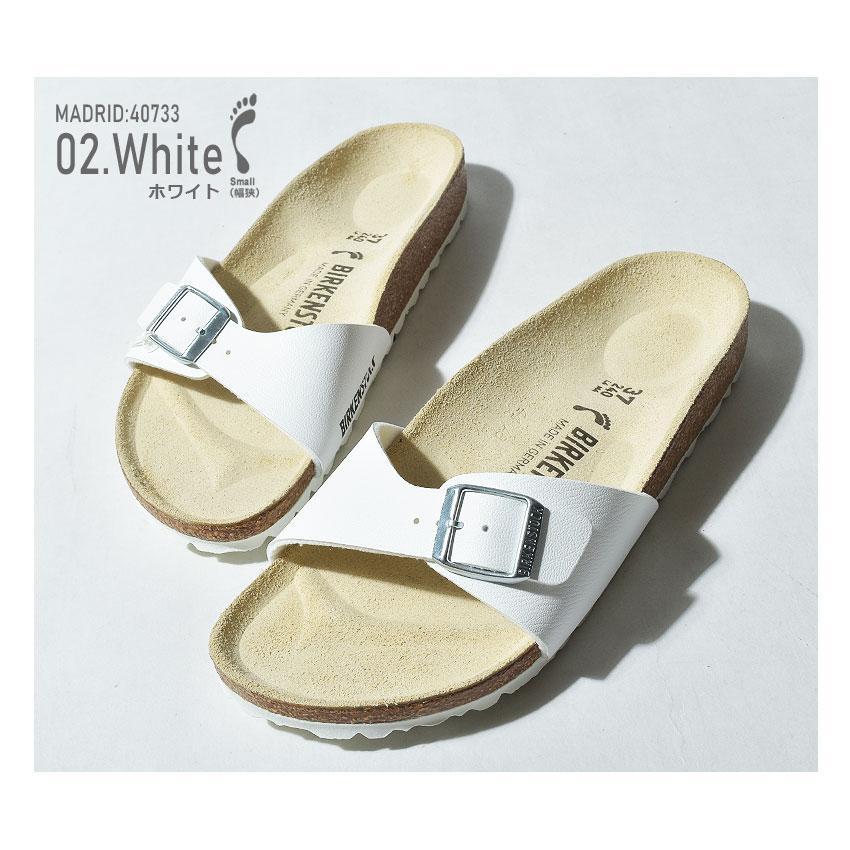 送料無料 ビルケンシュトック サンダル レディース マドリッド BIRKENSTOCK 40793 40733 40413 1016106 ホワイト 白 ブラック 黒 サンダル｜z-craft｜07