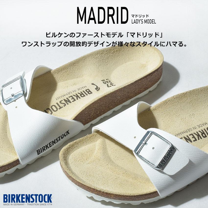 送料無料 ビルケンシュトック サンダル レディース マドリッド BIRKENSTOCK 40793 40733 40413 1016106 ホワイト 白 ブラック 黒 サンダル｜z-craft｜13