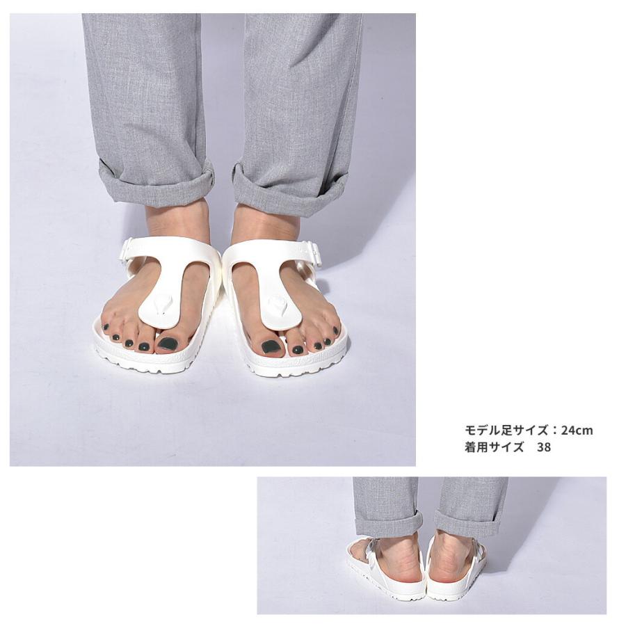 送料無料 ビルケンシュトック サンダル ギゼ EVA 普通幅 メンズ レディース BIRKENSTOCK トングサンダル ブラック ホワイト ユニセックス｜z-craft｜22