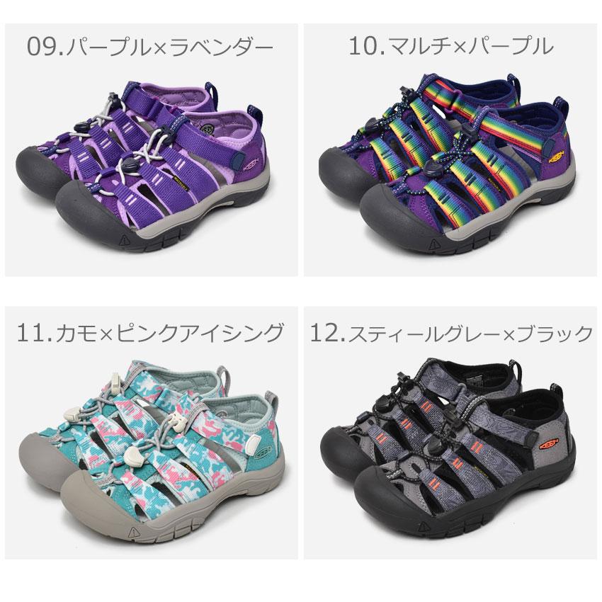 キーン サンダル キッズ ジュニア 子供 ニューポート H2 チルドレン KEEN 1009938 1009942 1014251 1012300 1022824 1018447 黒の画像