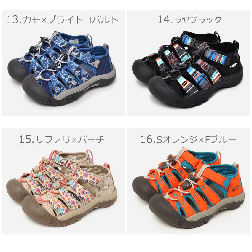 キーン サンダル キッズ ジュニア 子供 ニューポート H2 チルドレン KEEN 1009938 1009942 1014251 1012300 1022824 1018447 黒の画像