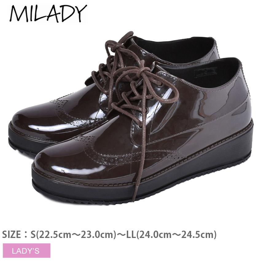 30 以上off レインシューズ レディース プラットフォームレインシューズ 茶 ブラウン シューズ 靴 雨 雨の日 モード ミレディ Milady Ml585 新生活 スニーカー ブーツならz Craft 通販 Yahoo ショッピング