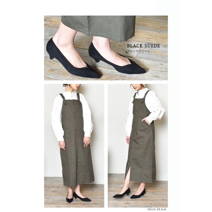 パンプス レディース 3.5cmヒールVカットパンプス トドス TODOS TO-339 ピンク 美脚 安定感 | todos | 04