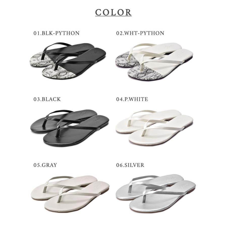 todos（トドス） フラットトングサンダル ビーチサンダル レディース