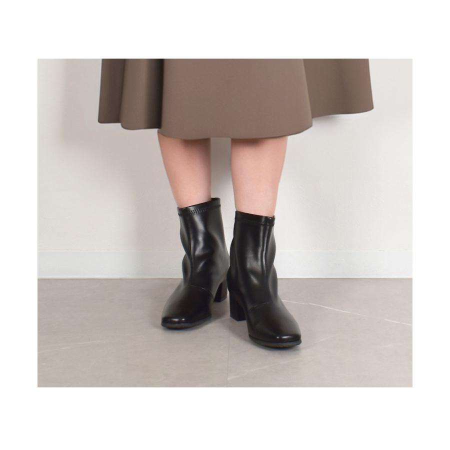 todos（トドス） ブーツ レディース ストレッチショートブーツ TODOS