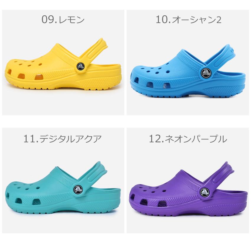 送料無料 クロックス サンダル レディース キッズ ベビー ジュニア 子供 クラシック CROCS 204536 206991  男の子｜z-craft｜19