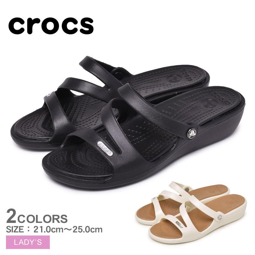 クロックス サンダル レディース パトリシア Crocs ブラック 黒 ホワイト 白 靴 シューズ ブランド 軽量 人気 シンプル 川 1239 0261 マスク スニーカーならz Craft 通販 Yahoo ショッピング