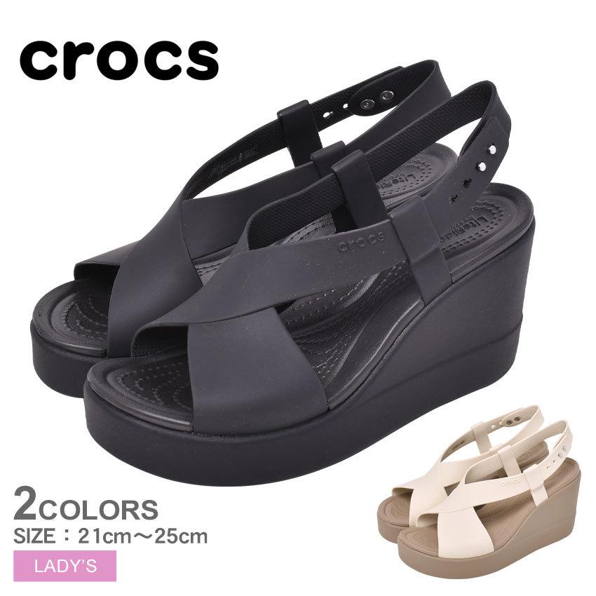 クロックス サンダル レディース ブルックリン ハイ ウェッジ Crocs 6222 ブラック 黒 ホワイト 白 ストラップ カジュアル 1239 0268 マスク スニーカーならz Craft 通販 Yahoo ショッピング