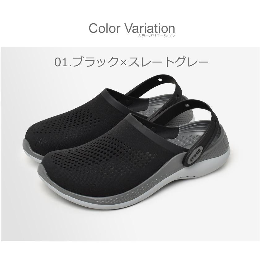 送料無料 クロックス クロッグ メンズ レディース ライトライド 360 クロッグ CROCS 206708 クロッグサンダル ブランド 靴 紺 父の日｜z-craft｜06