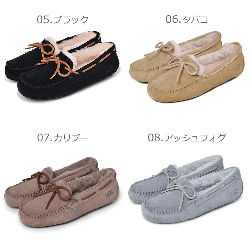 UGG（アグ） モカシン レディース ダコタ UGG 1107949 ブラック 黒