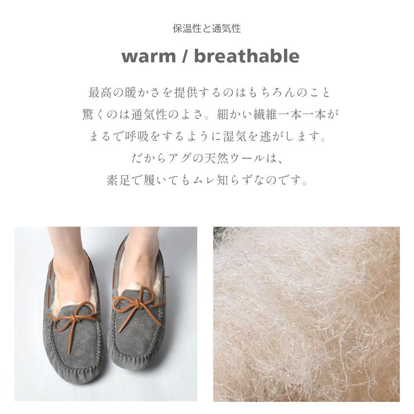 UGG（アグ） モカシン レディース ダコタ UGG 1107949 ブラック 黒