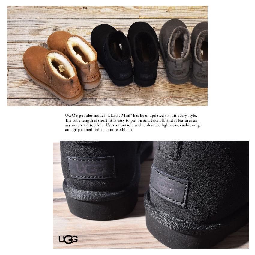 UGG（アグ） ムートンブーツ レディース クラシック ウルトラ ミニ UGG