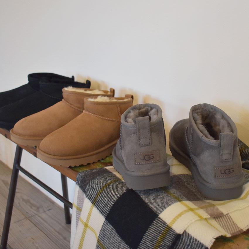 【発送目安1週間〜10日程】UGG　アグ　ムートンブーツ　ウルトラミニ UGG（アグ） ムートンブーツ レディース クラシック ウルトラ ミニ UGG