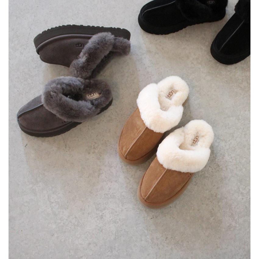 アグ シューズ レディース W ディスケット UGG 1122550 ブラック 黒 