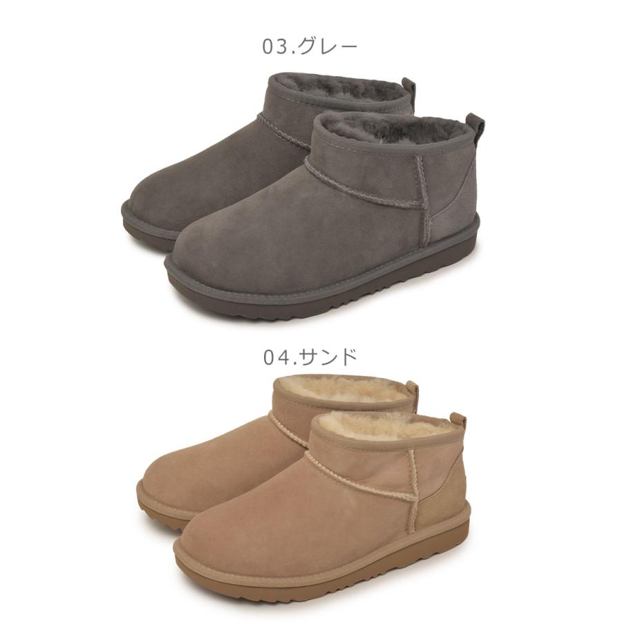 UGG（アグ） ブーツ レディース クラシック ウルトラ ミニ UGG