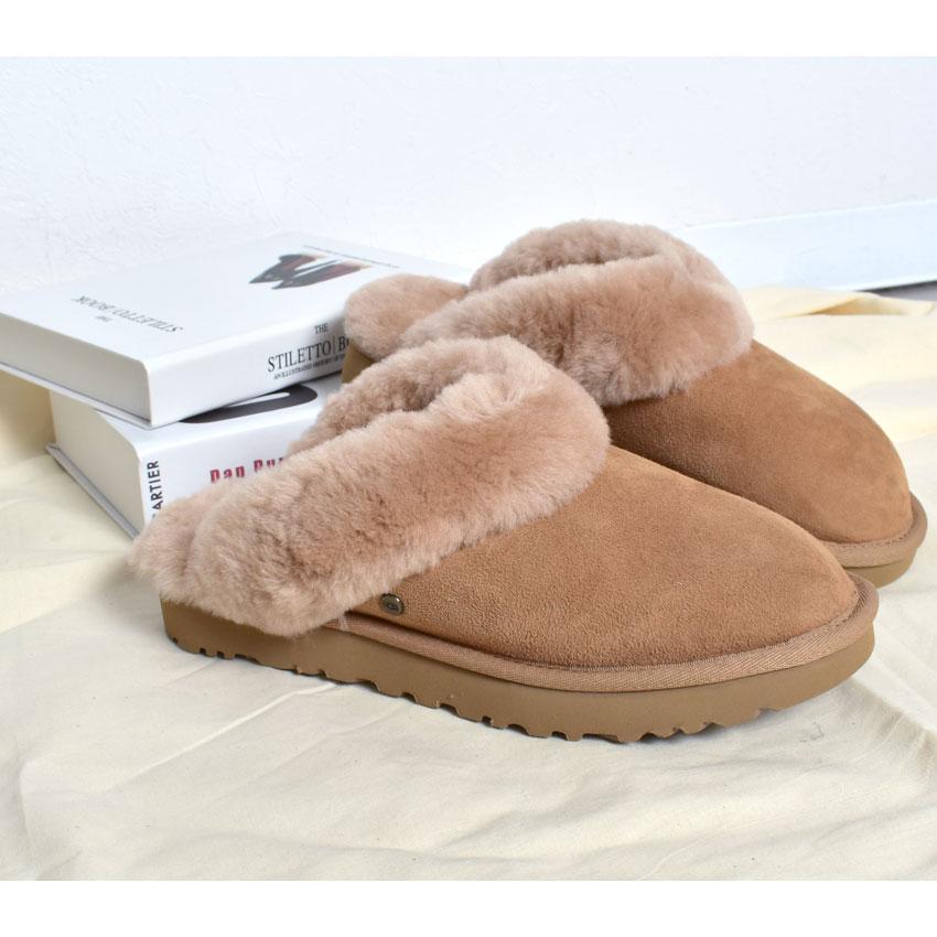 送料無料 アグ スリッパ レディース W CLASSIC SLIPPER II UGG 1130876 黒 チャコール ブラウン シューズ 厚底 スリップオン 秋｜z-craft｜15