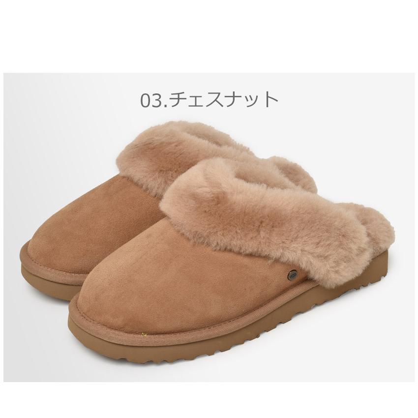 送料無料 アグ スリッパ レディース W CLASSIC SLIPPER II UGG 1130876 黒 チャコール ブラウン シューズ 厚底 スリップオン 秋｜z-craft｜07