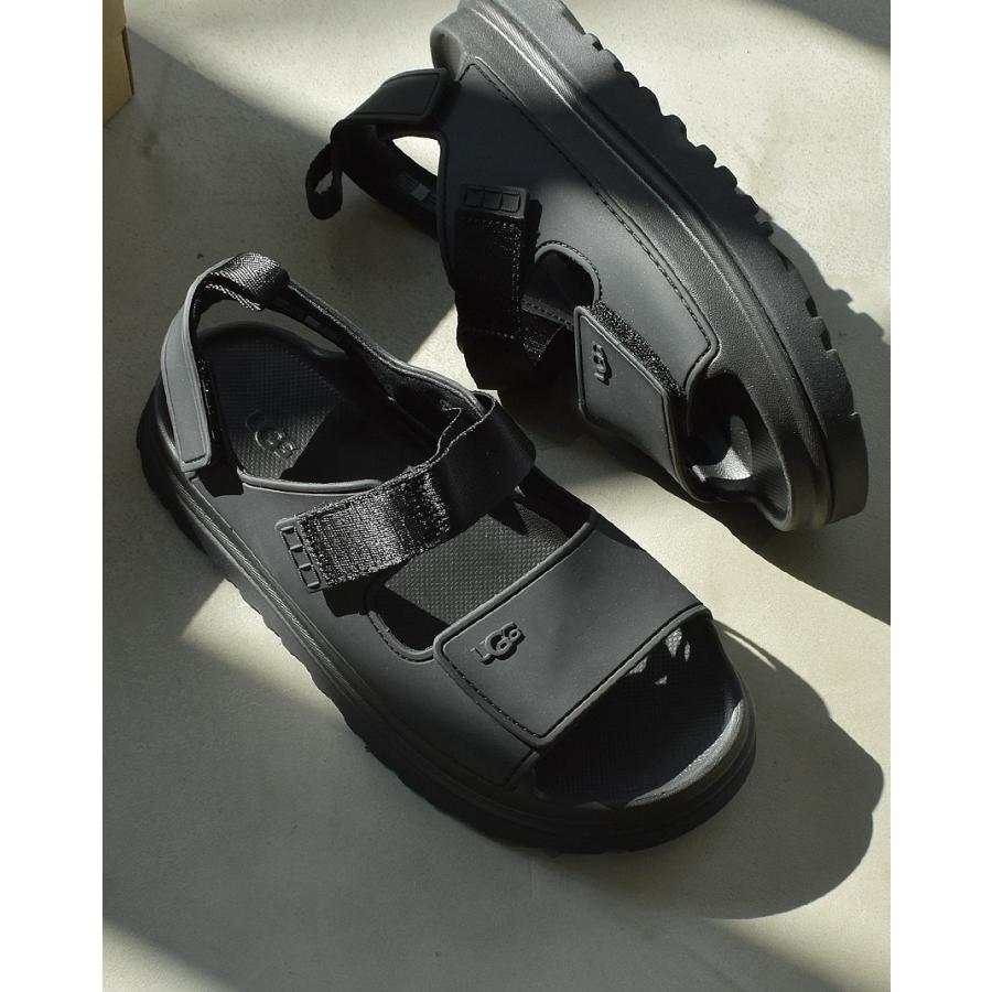 UGG 厚底 スポーツサンダル ブラック UGG（アグ） サンダル レディース ゴールデングロウ UGG 1152813K