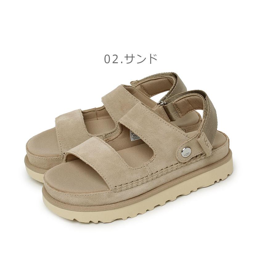 アグ サンダル レディース ゴールデンスター グライド UGG 1167399 ブラウン 茶 ベージュ 靴 シューズ スポーツサンダル 厚底の画像