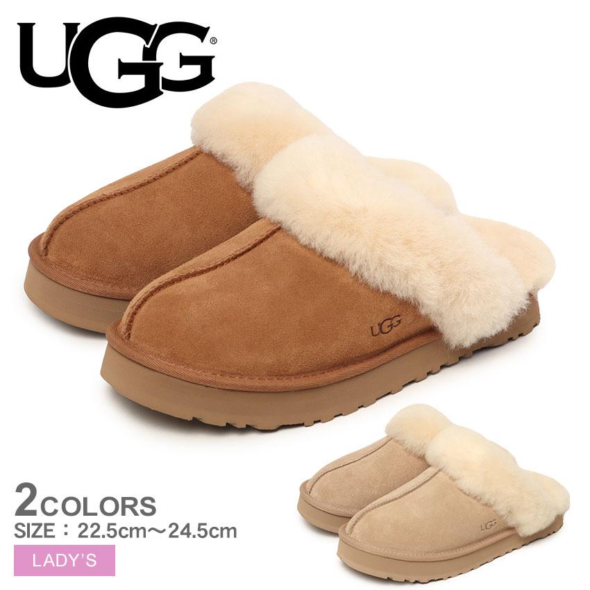 UGG（アグ） クロッグサンダル レディース ディスケット ムートン UGG