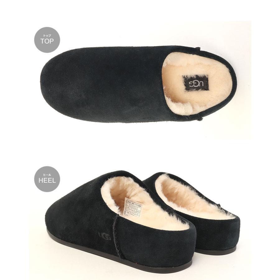✨極美品✨ UGG アグ サボ ミュール ブラック 本革 24 m アグ UGG タズ サボ （ブラック） -waja bazar - 海外ファッション