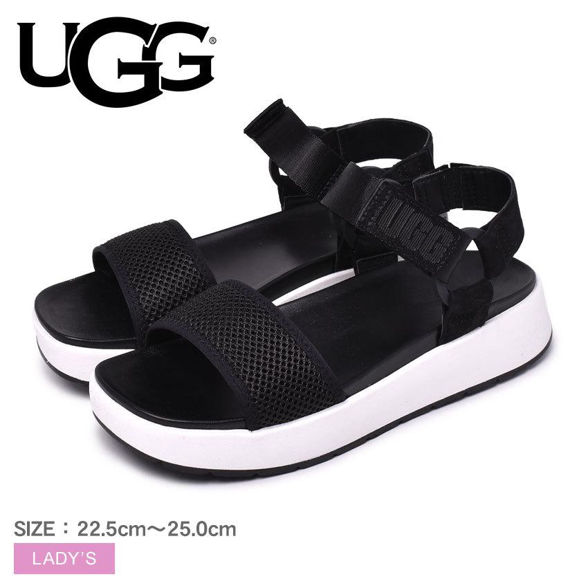 アグ サンダル レディース アイッサ Ugg ブラック 黒 靴 シューズ 厚底 おしゃれ ビーチ 海 アウトドア レジャー ロゴ スニーカー ブーツならz Craft 通販 Yahoo ショッピング