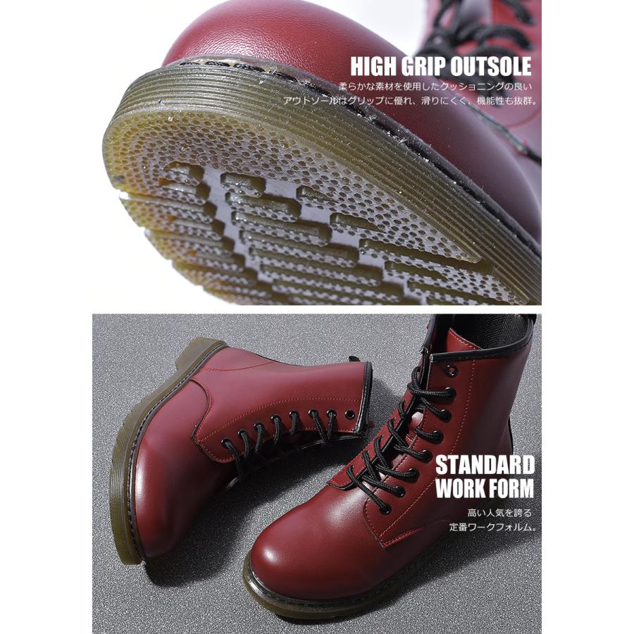 30 以上off ブーツ メンズ サイドジップ 8ホール ブーツ Strutt St 302 黒 ブラック レッド 赤 シューズ 靴 ハイカット シンプル ストラット 父の日 1270 0041 スニーカー ブーツならz Craft 通販 Yahoo ショッピング