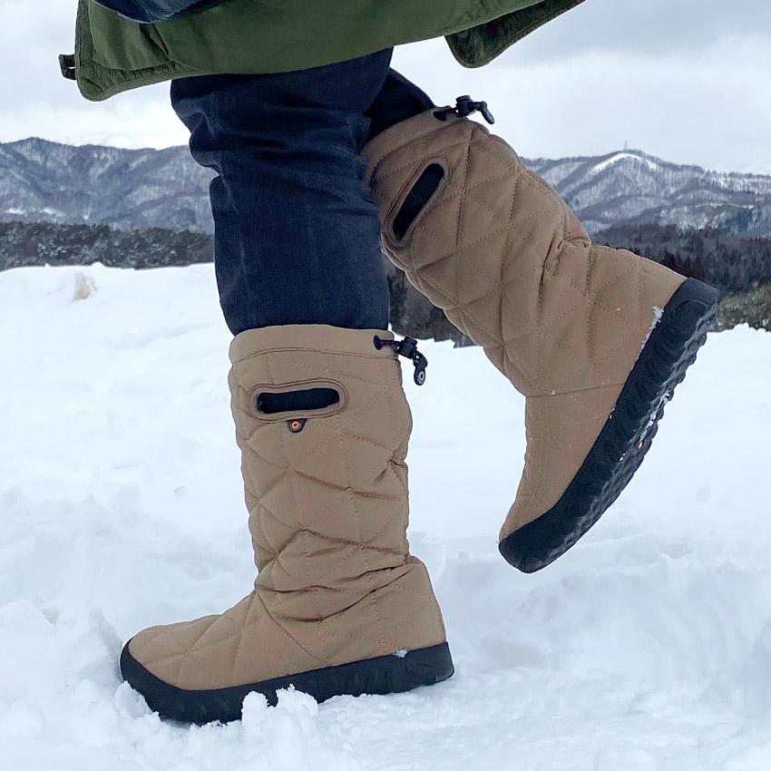 BOGS（ボグス） スノーブーツ レディース メンズ 滑らない 防水 防滑