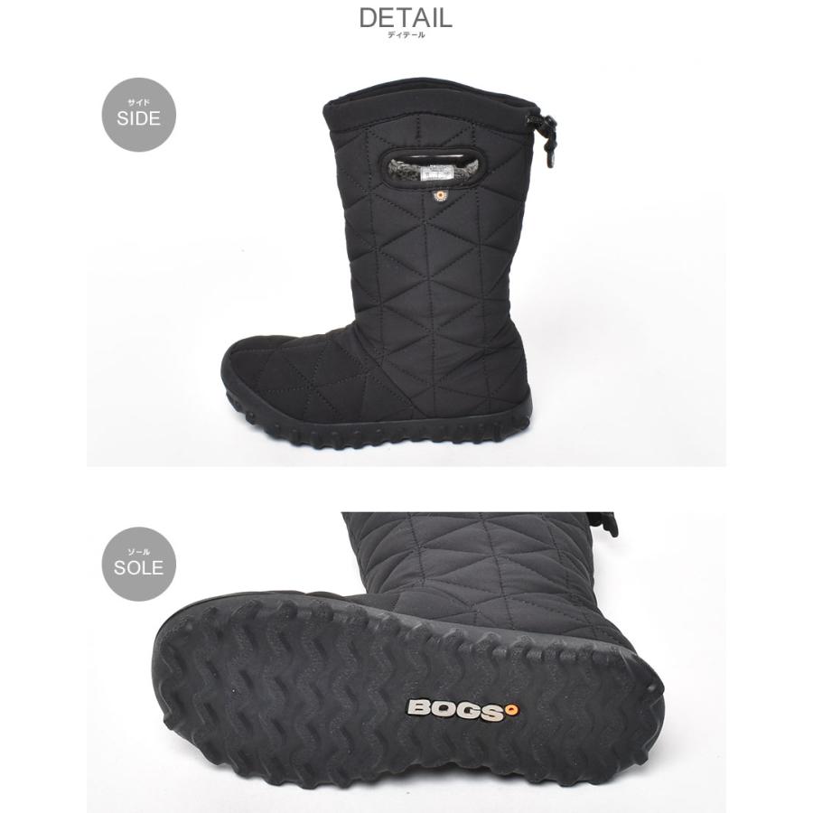 ボグズ B-モック ハイ  78940S メンズ レディース ブラック BOGS（ボグス） スノーブーツ レディース メンズ 滑らない 防水 防滑