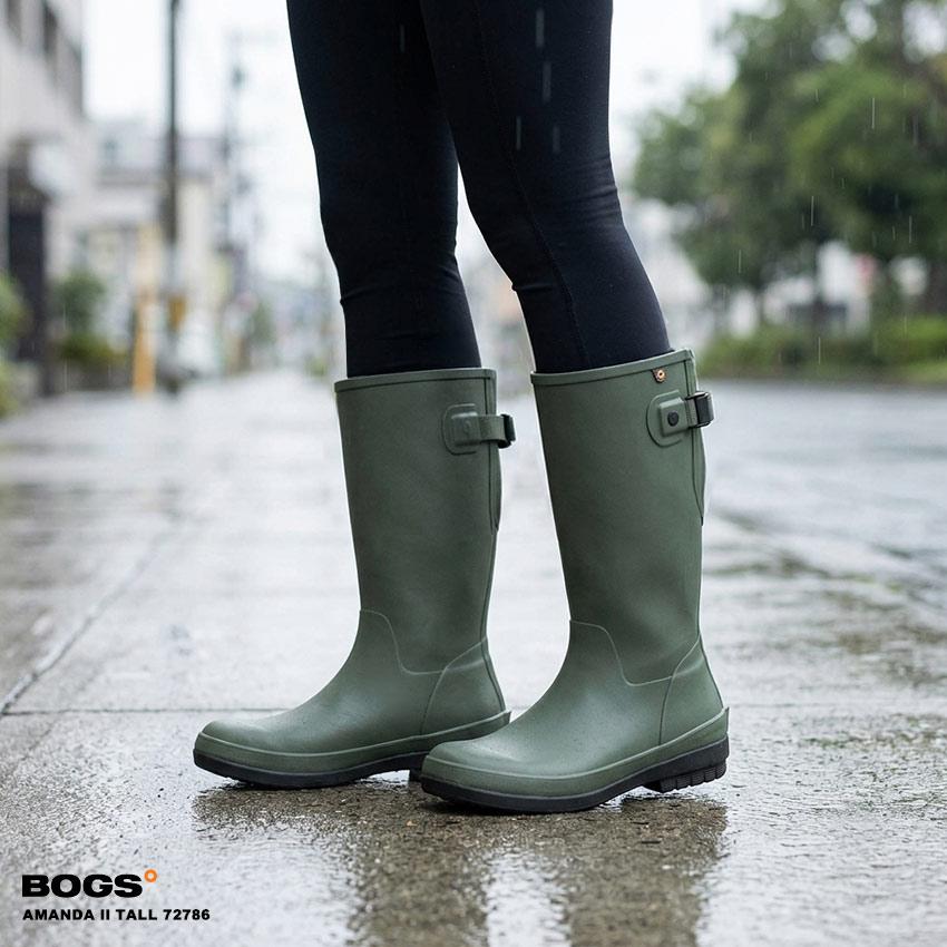 BOGS（ボグス） レインブーツ レディース ロング おしゃれ 防水 長靴