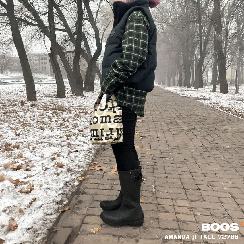 BOGS（ボグス） レインブーツ レディース ロング おしゃれ 防水 長靴