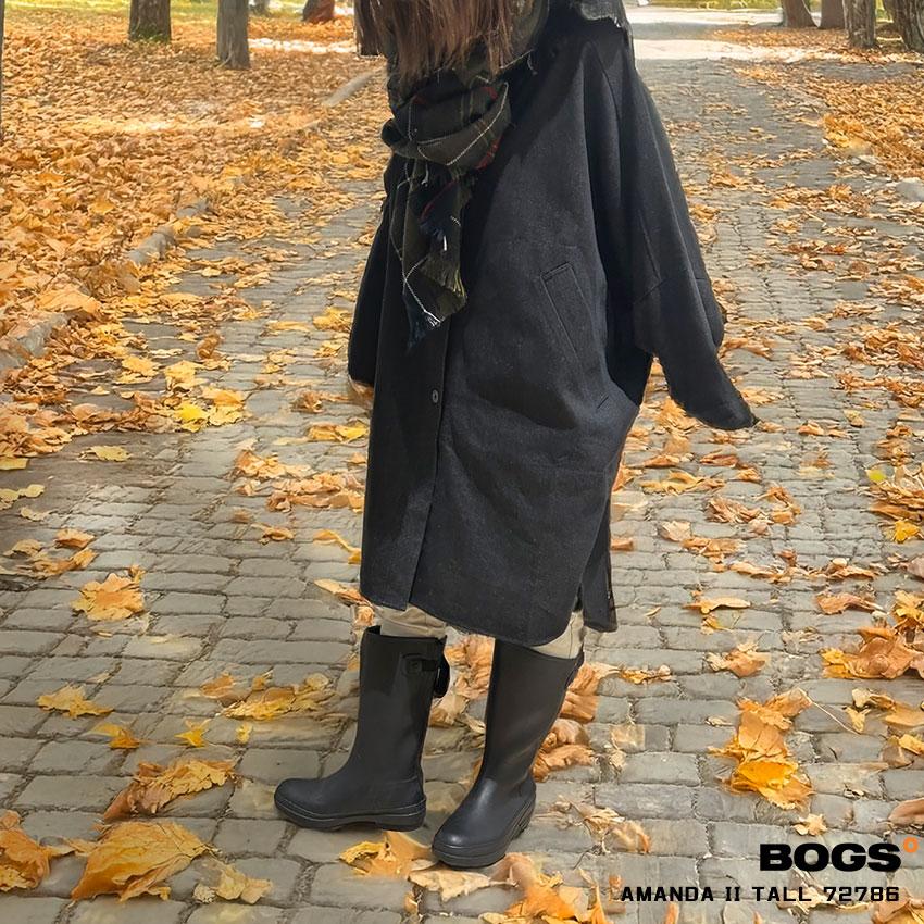 BOGS（ボグス） レインブーツ レディース ロング おしゃれ 防水 長靴