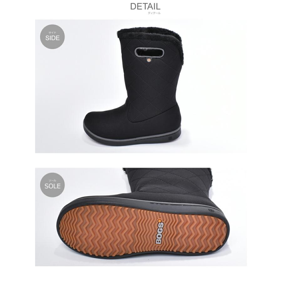 BOGS（ボグス） スノーブーツ レディース 滑らない 防水 防寒