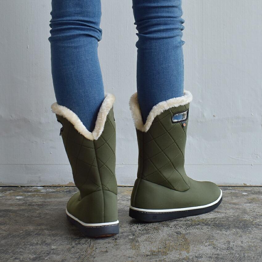 BOGS（ボグス） スノーブーツ レディース 滑らない 防水 防寒