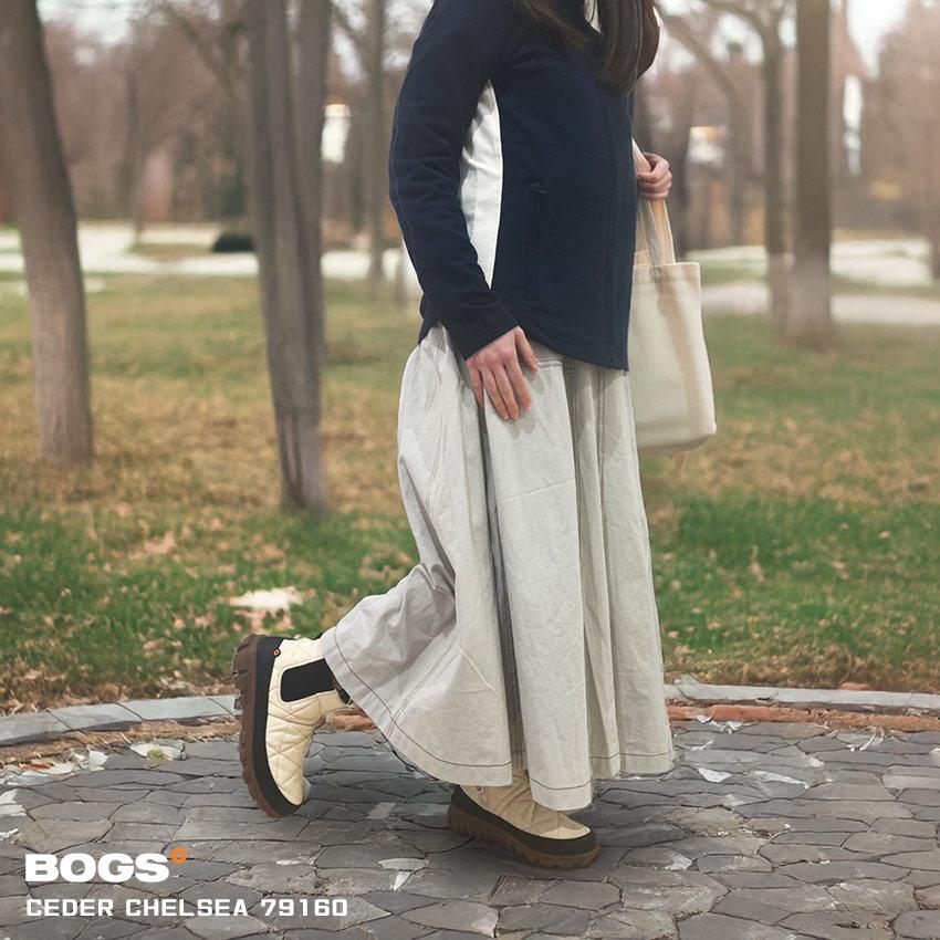 ボグス スノーブーツ メンズ レディース セダーチェルシー BOGS 79160 ブラック 黒 ベージュ 防水 防滑 防寒 雪 雨 長靴 保温 爆買 | BOGS | 10