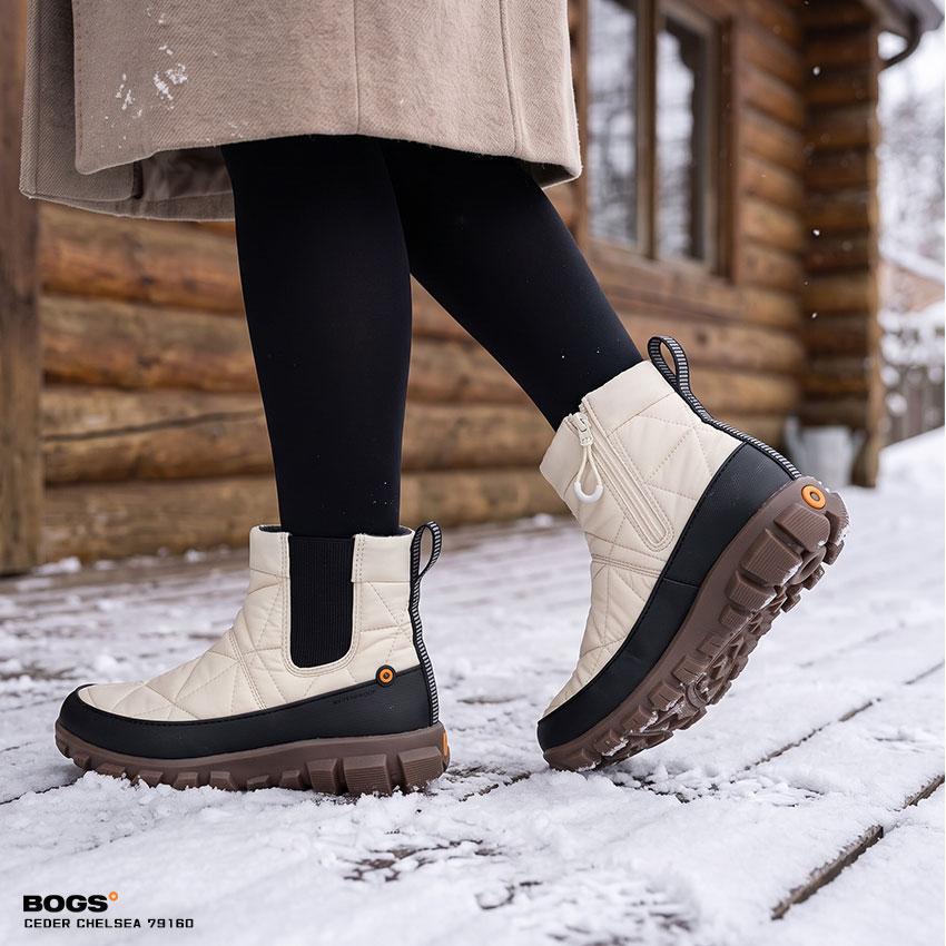 BOGS（ボグス） スノーブーツ メンズ レディース セダーチェルシー