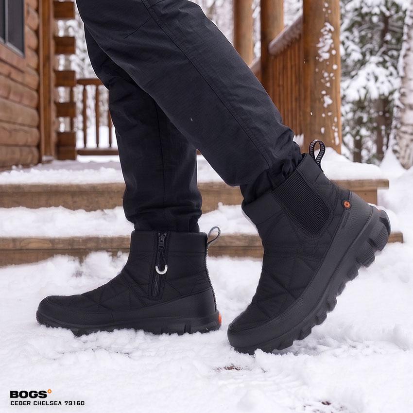 BOGS（ボグス） スノーブーツ メンズ レディース セダーチェルシー