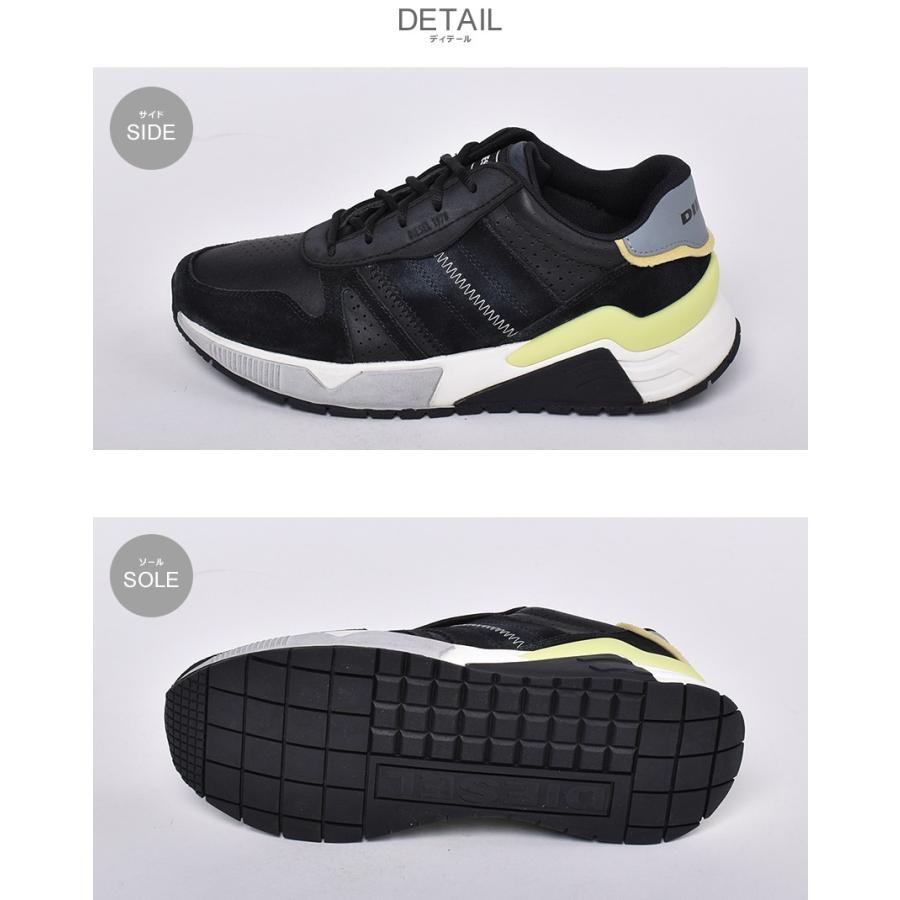 メーカー包装済 ディーゼル Diesel 黒 ブラック シューズ 靴 ローカット Y P27 Flow S Brentha メンズ スニーカー スニーカー サイズ 40 5 26cm Demolition Training