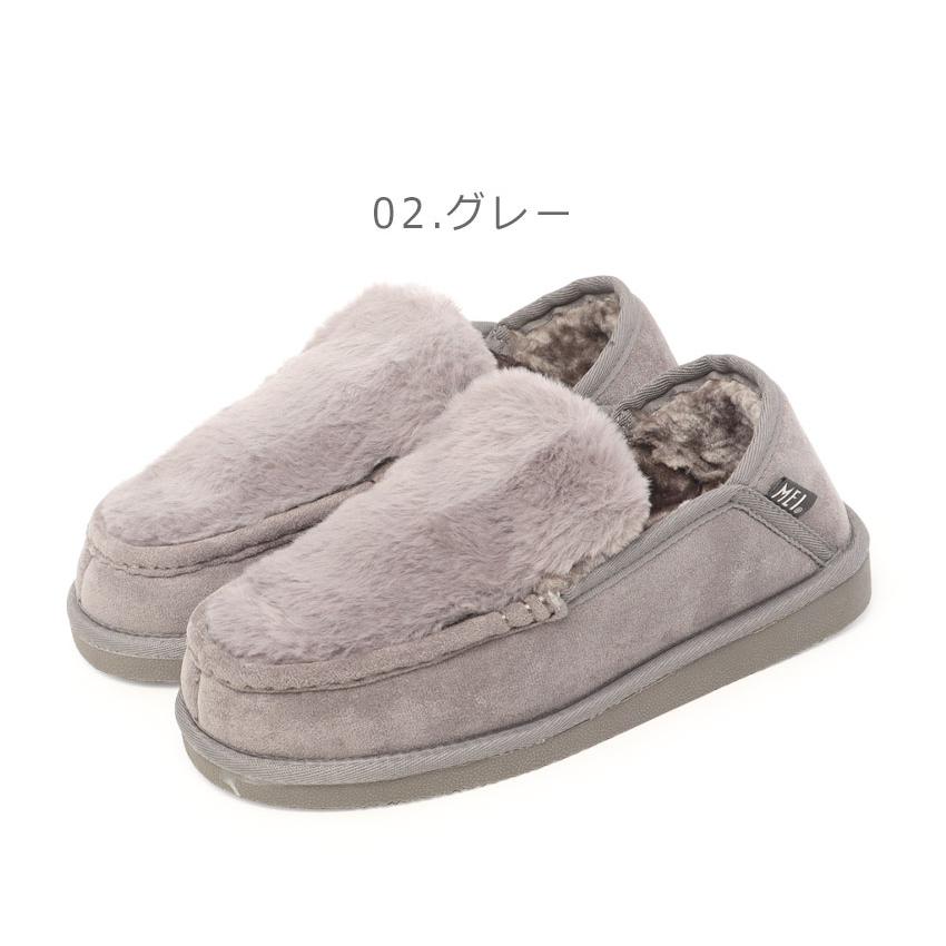 MEI（メイ） エムイーアイ モカシンシューズ レディース ファー
