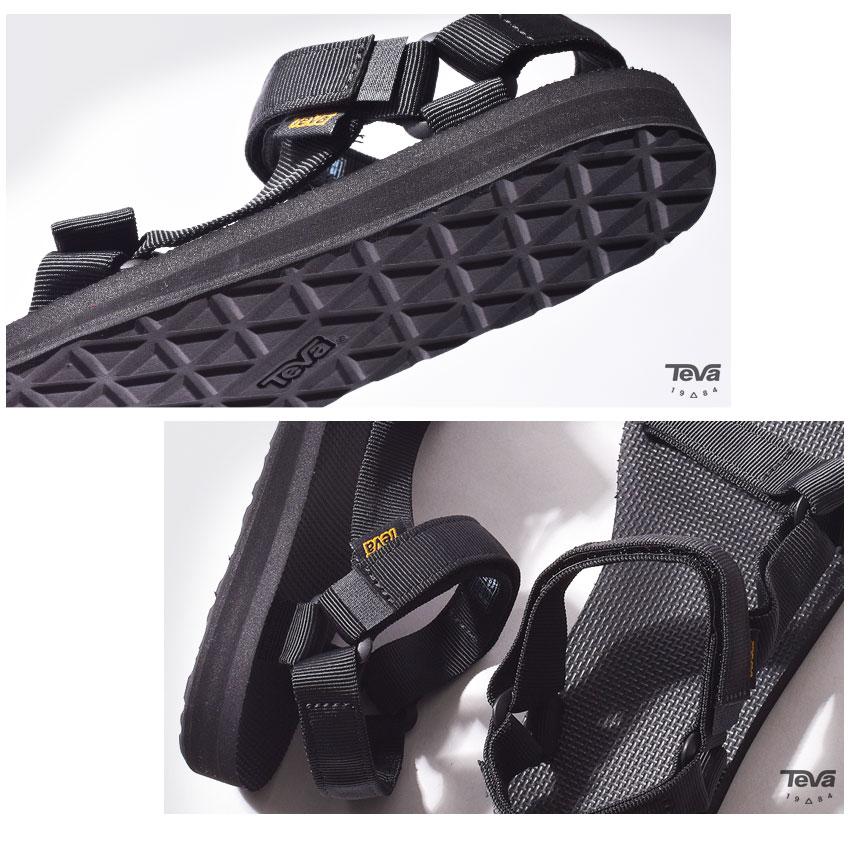 テバ サンダル レディース オリジナル ユニバーサル TEVA 1003987 ブラック 黒 ホワイト 白 スポーツサンダル スポサン ビーチ | Teva | 19