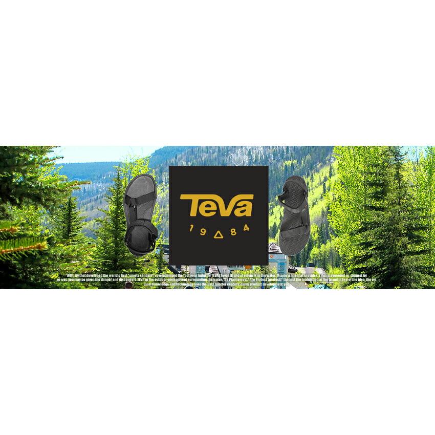 送料無料 テバ サンダル メンズ オリジナル ユニバーサル TEVA 1004006 1004010 黒 白 オフィス ぺたんこ つっかけ 海 父の日｜z-craft｜26