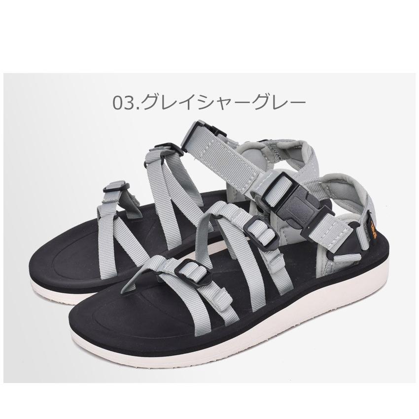 新品未使用Tevaサンダル22cm☆グレー Teva テバ サンダル レディース アルプ プレミア TEVA 1015182