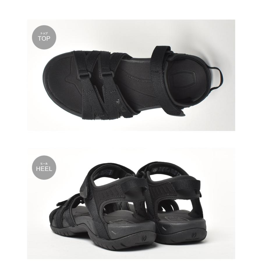 Teva（テバ） サンダル レディース TIRRA TEVA 4266 ベージュ ブラック