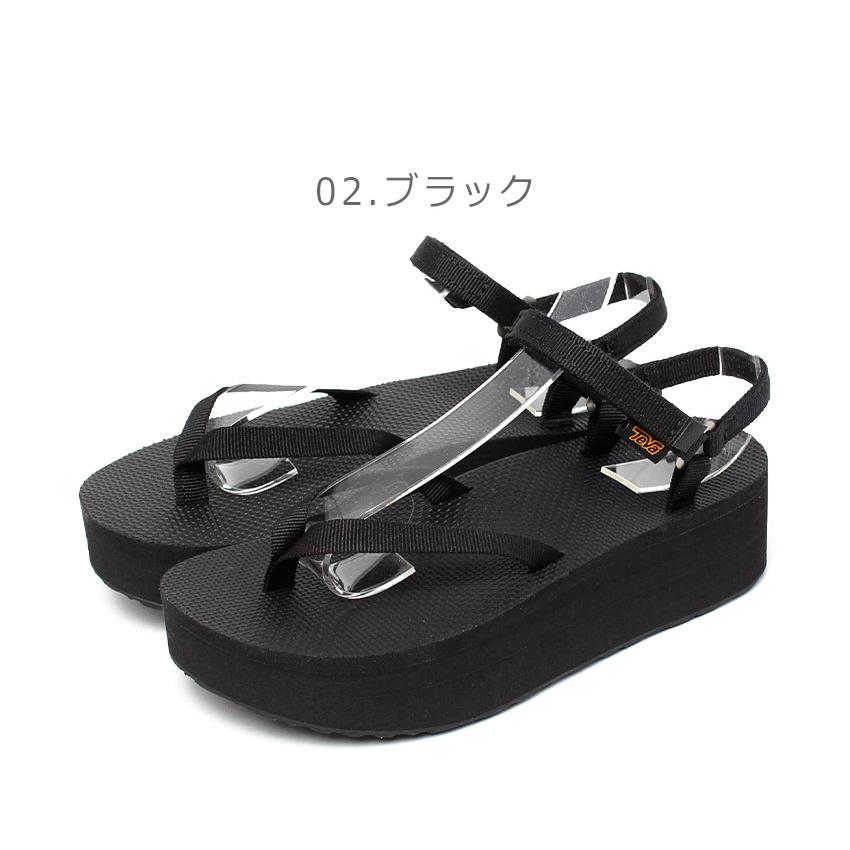Teva（テバ） サンダル レディース フラットフォーム サンダル スリム