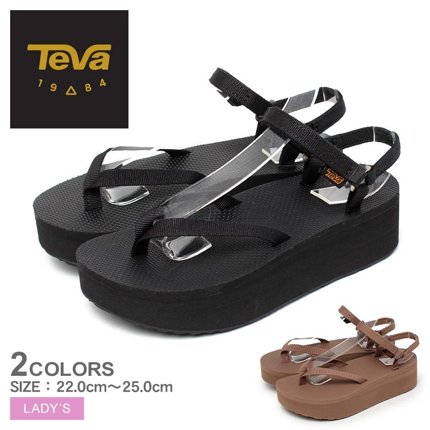 Teva テバ サンダル レディース フラットフォーム スリム TEVA