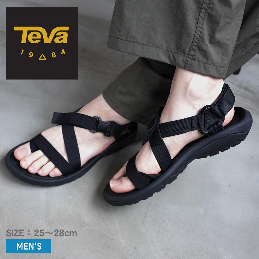 【新品未使用】Teva サンダル ハリケーン テラ ダクトル ブラック26センチ Teva テバ サンダル メンズ ハリケーン テラ ダクトル TEVA