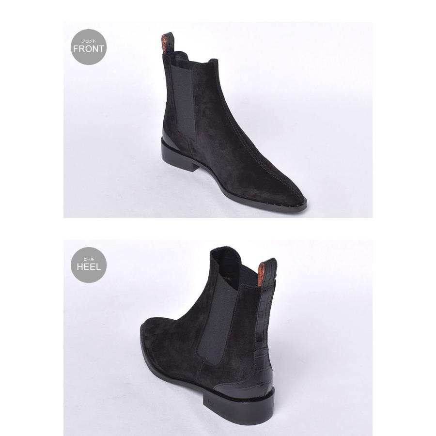 スコッチ＆ソーダ ブーツ レディース トロナ SCOTCH＆SODA 21753132 黒 ブラウン 靴 レトロ クラシック 本革 レザー | SCOTCH＆SODA | 03