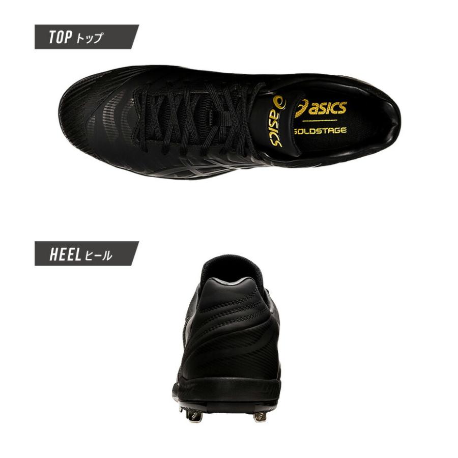 ASICS（アシックス） スパイク メンズ GOLDSTAGE SM ASICS 1121A054 黒